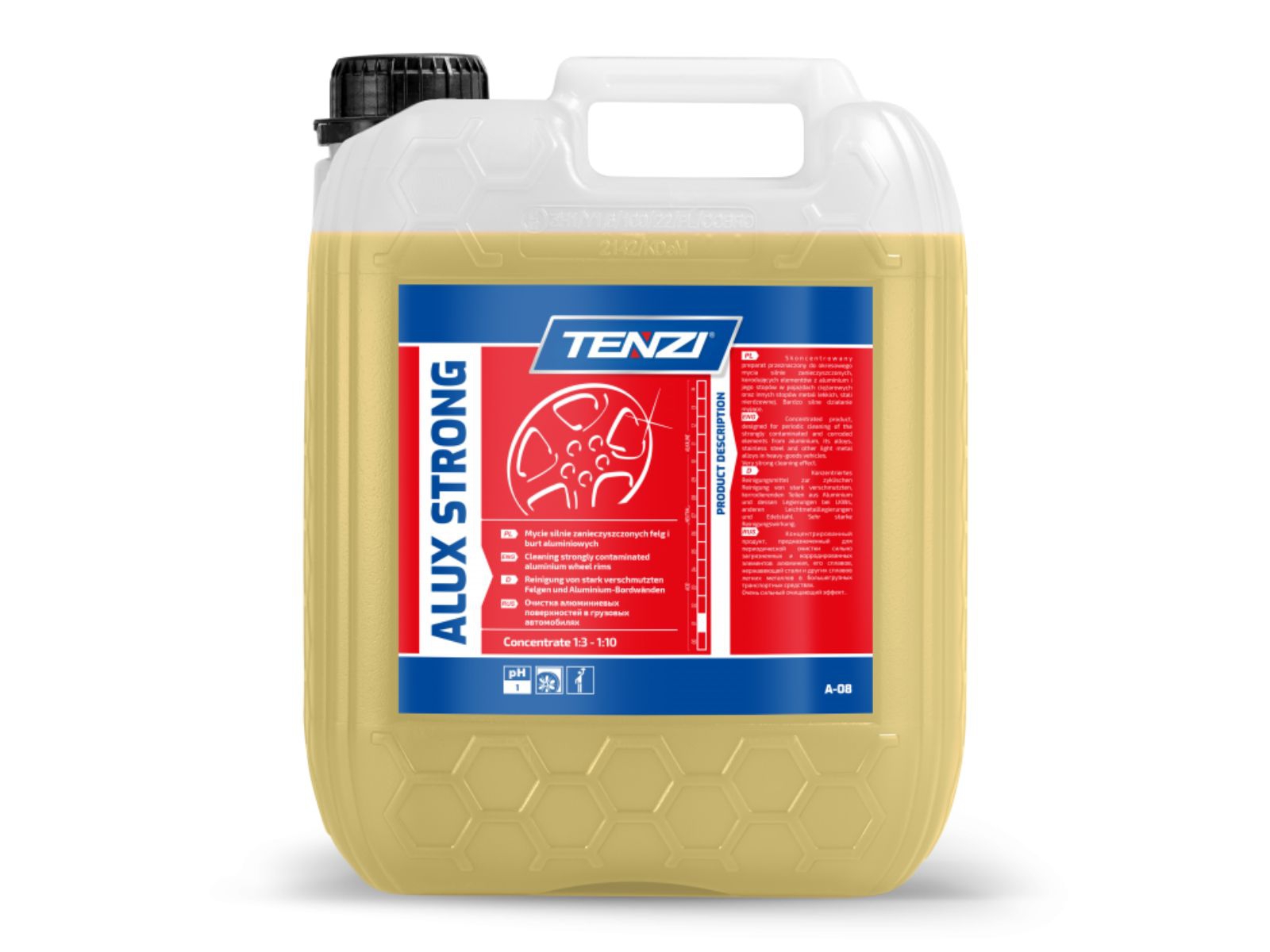 ALUX STRONG A08 Tenzi 10l Silny do aluminium